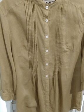 Tan Summer Shirt By AMX
